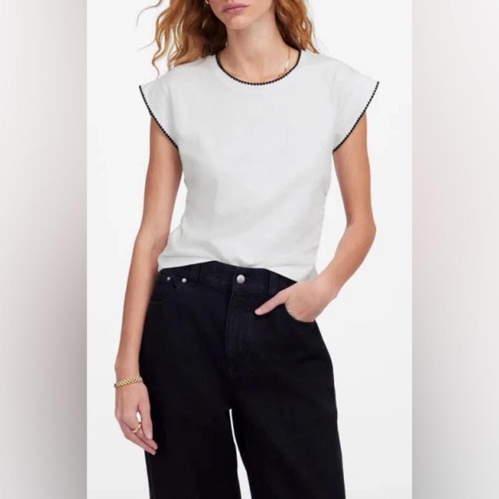 Madewell. 
Sutro Stitched Muscle Tee